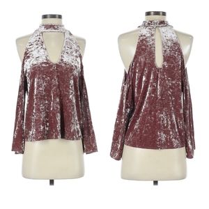 American Eagle | Pink V Neck  Sweater